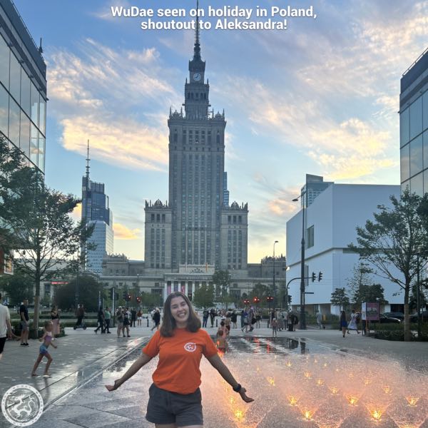 Shoutout naar Aleksandra in Polen!