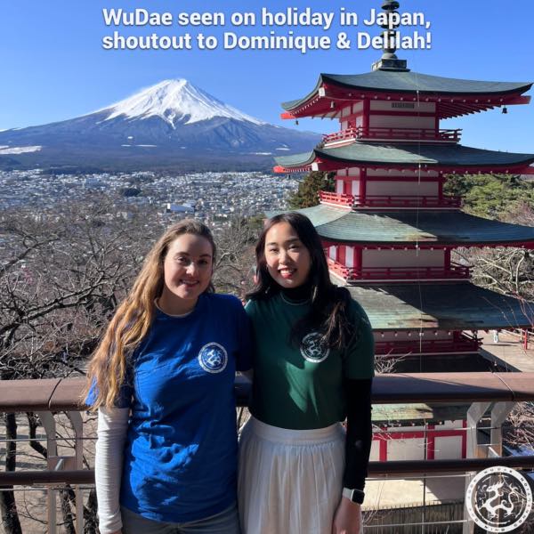 Shoutout naar Dominique & Delilah in Japan!