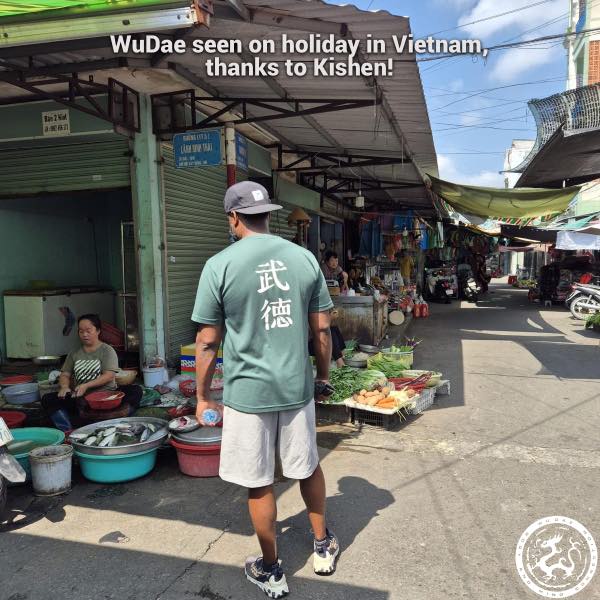 Shoutout naar Kishen in Vietnam!