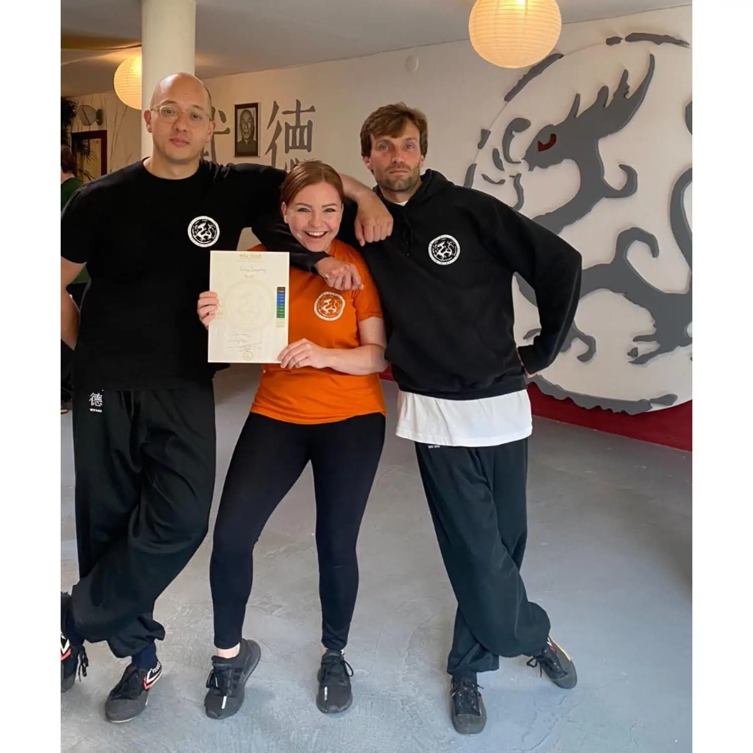 Sabine Spiegelberg Wing Chun diploma