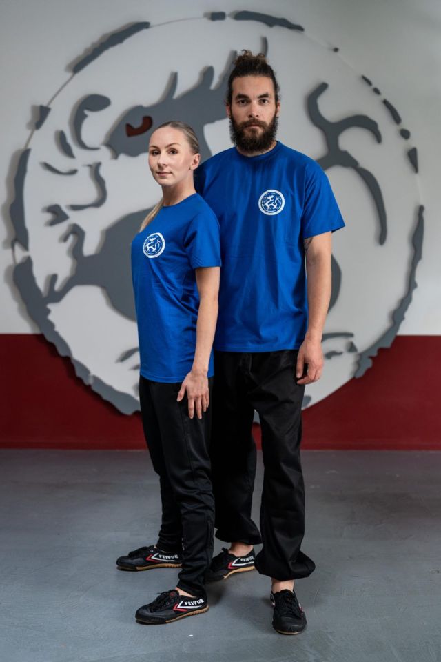 T-Shirt - blauw